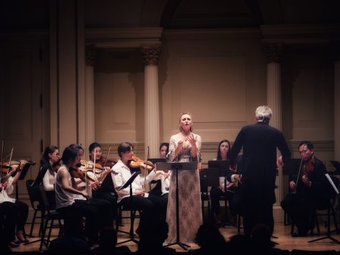 Yulia Petrachuk premiere The Love Letters by Vitaly Hubarenko at Carnegie Hall